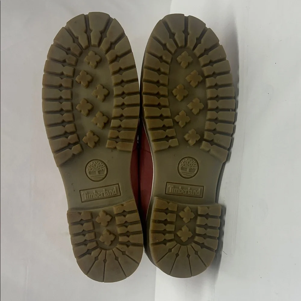 Timberland Women's Lace-Up Pink Chukka Boots - Picture 5 of 7